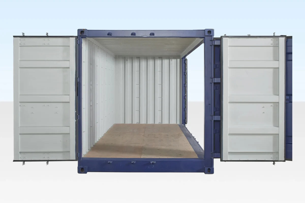 20ft Open Side Shipping Container – One Trip Full Side Access Storage Container image 4