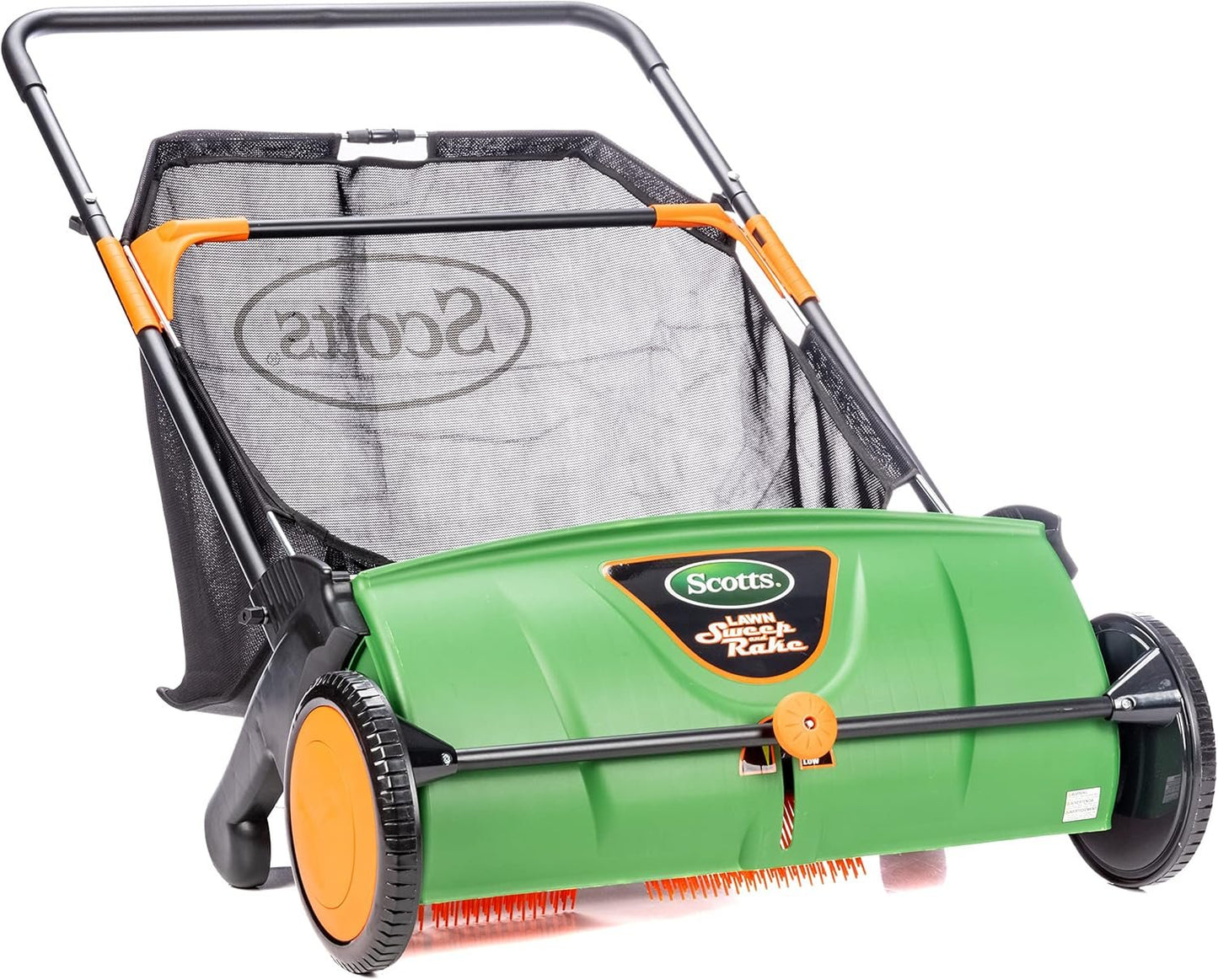 Scotts 26 in. Push Lawn Sweeper LSW70026S, Black/Green image 10