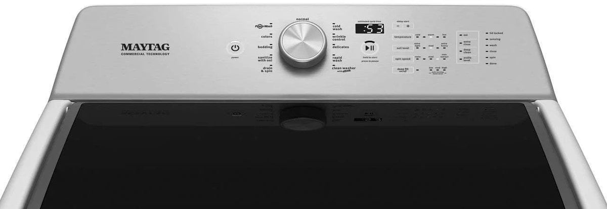 Maytag – 4.7 Cu. Ft. Top Load Washer with Dual-Action PowerWash Agitator – White image 10