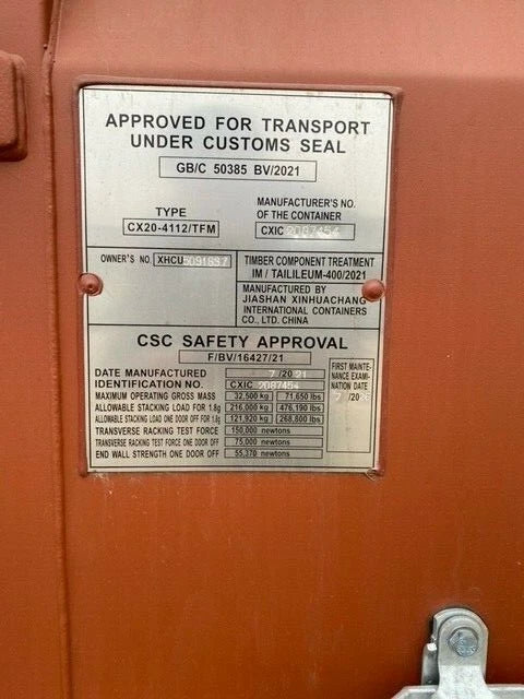 40ft HC One Trip shipping container image 3
