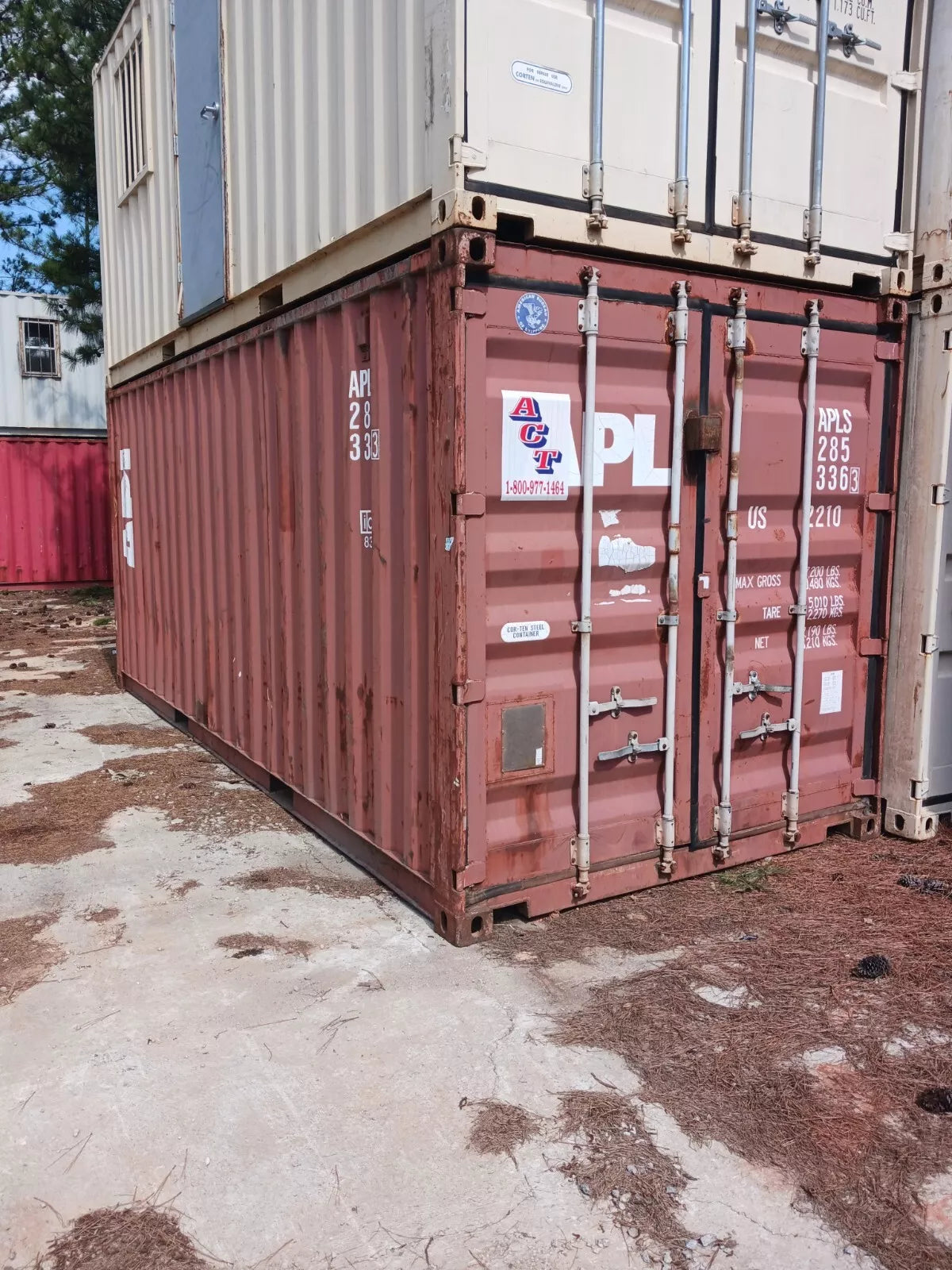 40ft Flat Rack Shipping Container for Sale | Used Heavy Duty Flat Rack USA image 4