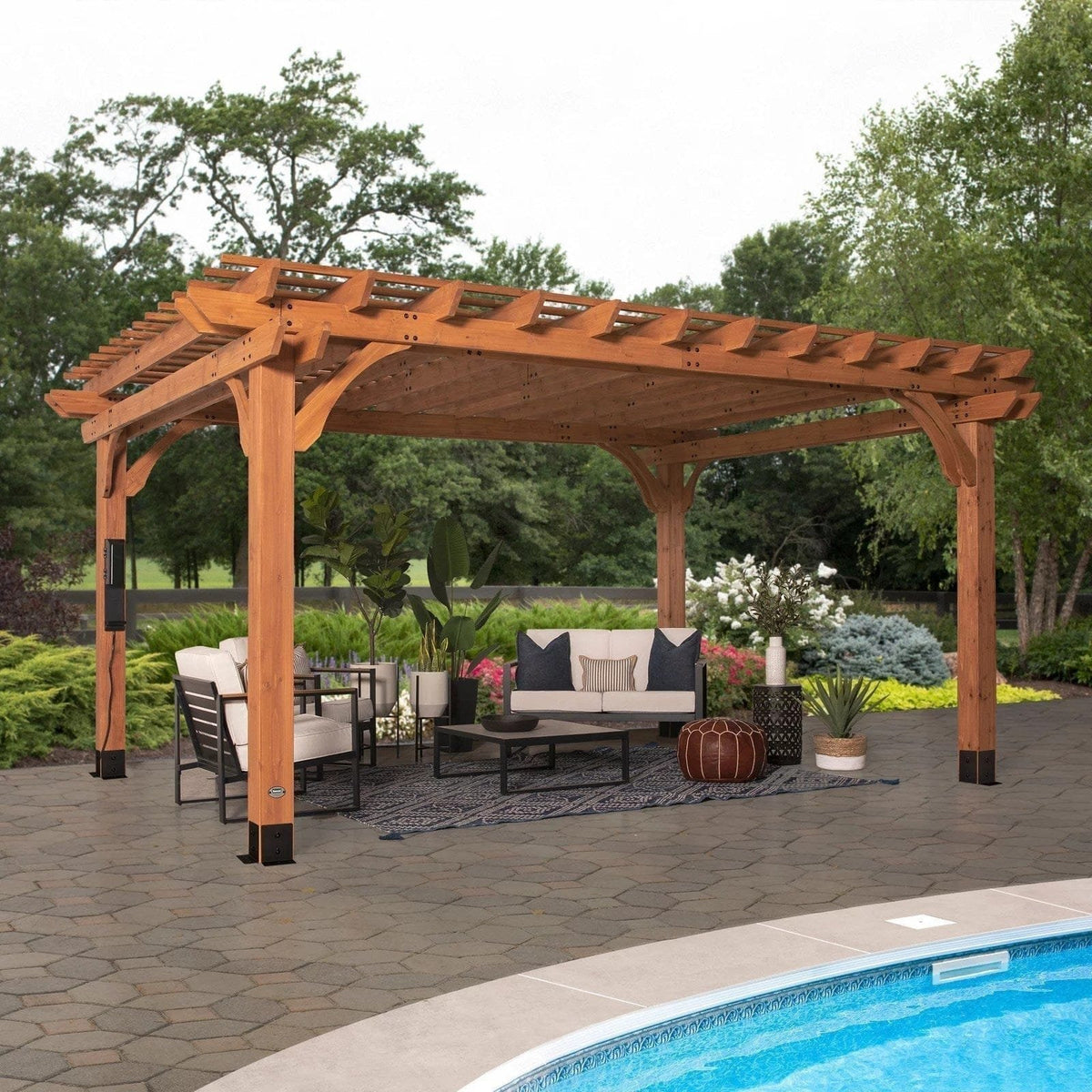 16×12 Beaumont Pergola image 0
