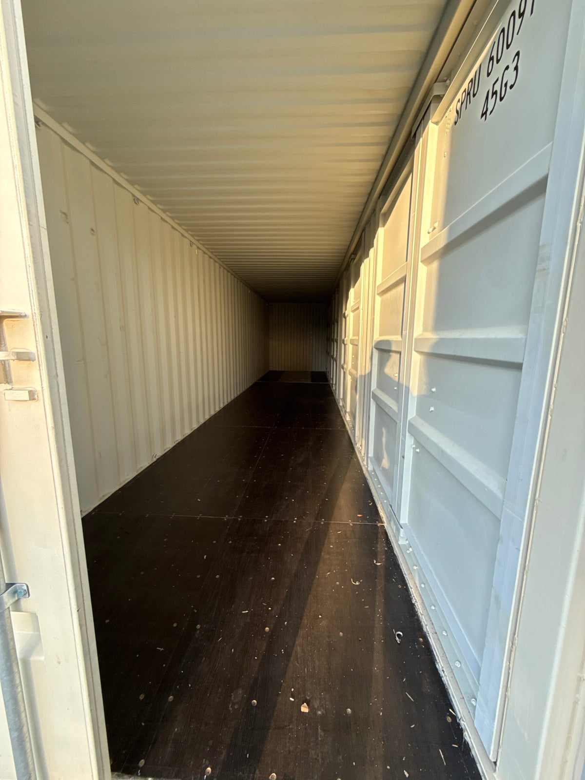 NEW 40ft Ivory Shipping Container image 3