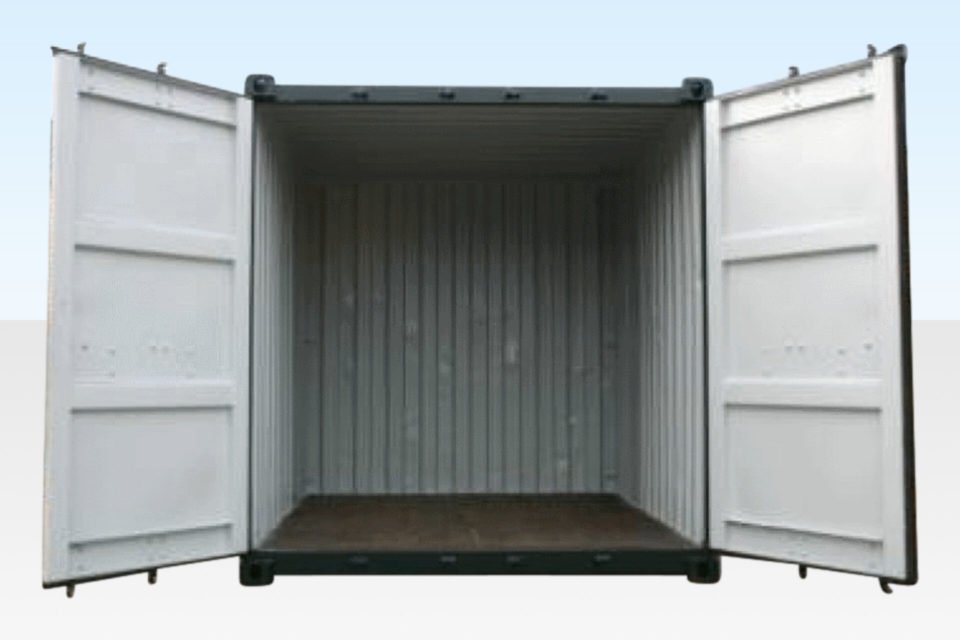 10ft Cut Down Used Shipping Container for Sale | Compact Storage Container image 5