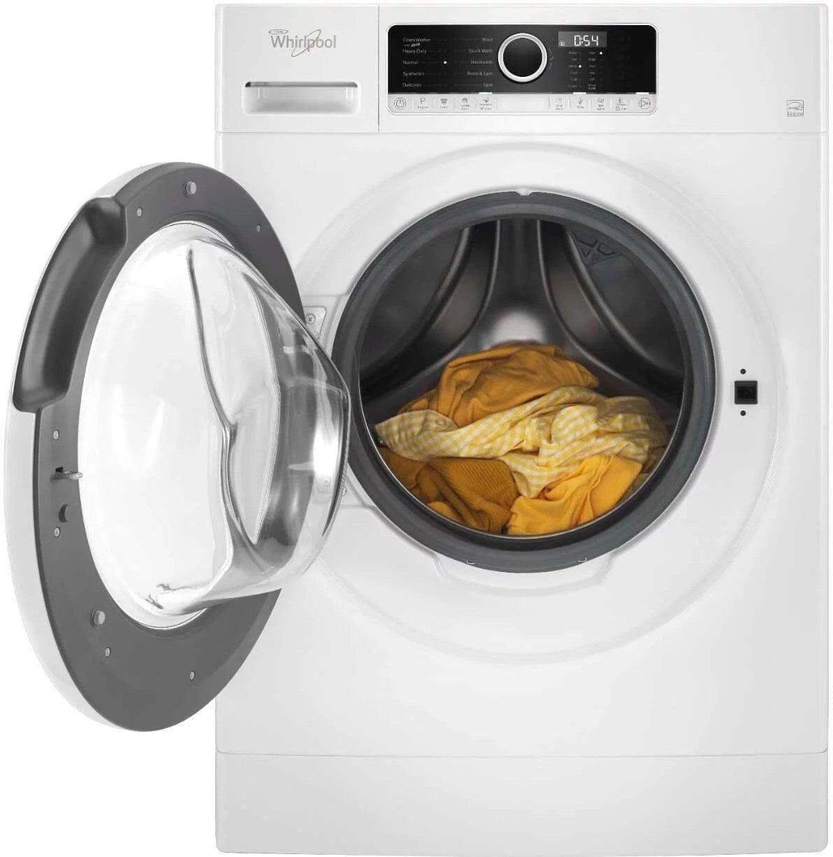 Whirlpool – 1.9 Cu. Ft. High Efficiency Stackable Front-Load Washer with Detergent Dosing Aid – White image 9