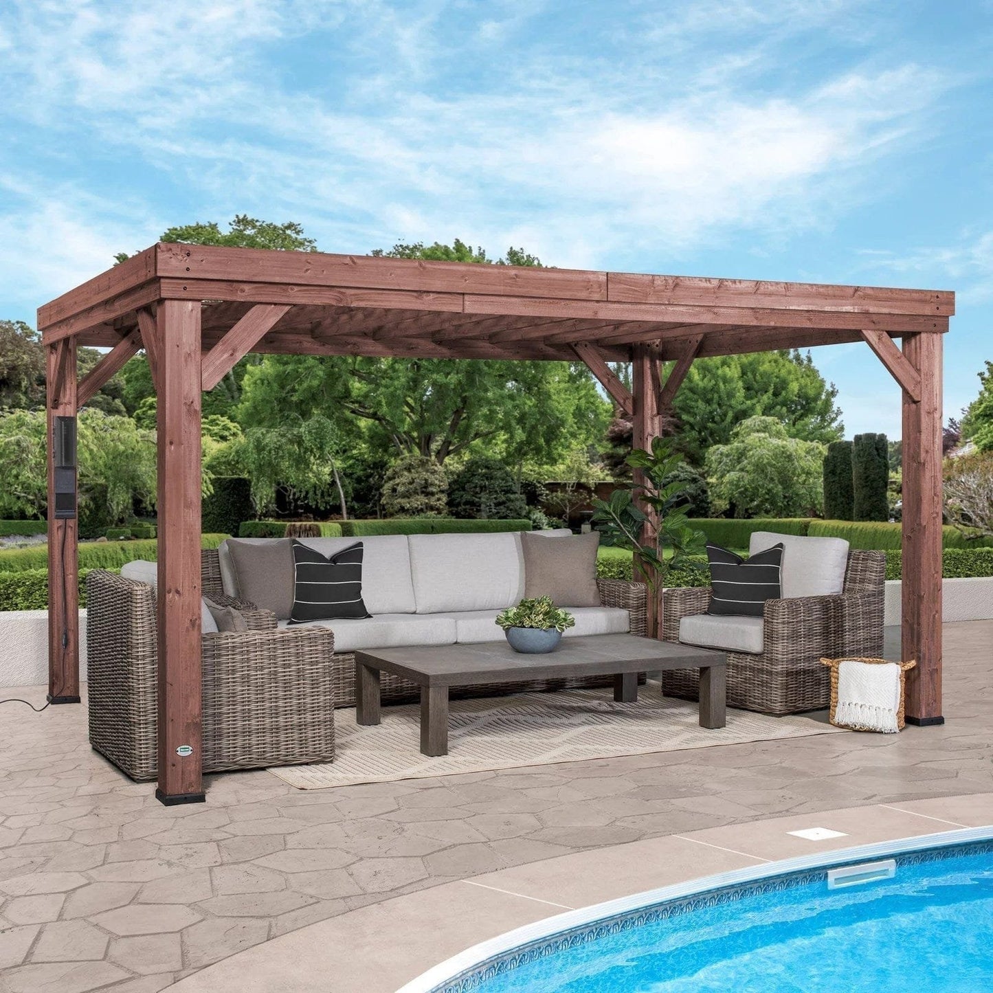 Brockton Pergola 14×10 image 0