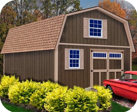 Best Barns Virginia 16Γ24 Wood Storage Shed Kit image 0