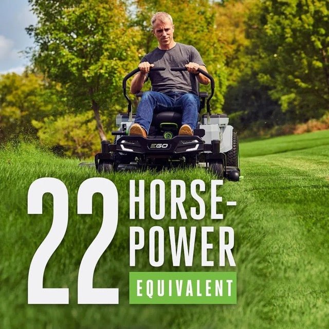 EGO Power ZT4204L 42-Inch 56-Volt Lithium-ion Cordless Z6 Zero Turn Riding Mower with (4) 10.0Ah Batteries and Charger Included image 5