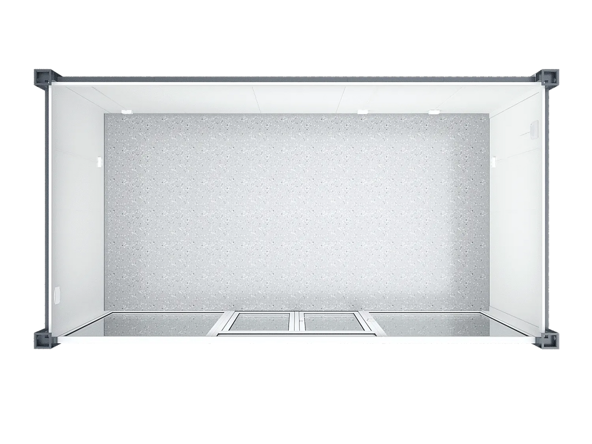 6×3.2m Glass Container, 1 Glass Wall image 4