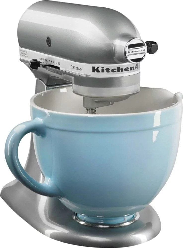 KitchenAid Artisan Series Tilt-Head Stand Mixer -Metallic Chrome image 9