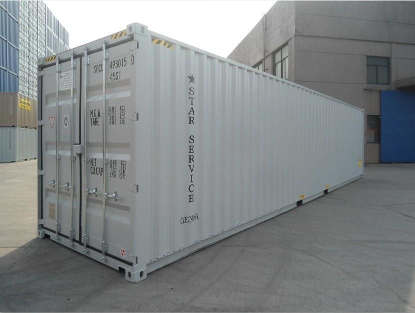 20ft White Shipping Container (One Trip) – RAL 9003 Wind & Watertight Storage Container image 4