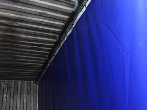 20′ Storage Container With Tarpaulin Wall image 2