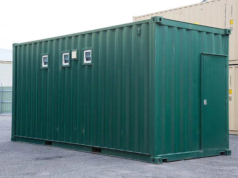 Shipping Container Ablution Block (10ft / 20ft / 40ft Modular Bathroom Unit) image 1