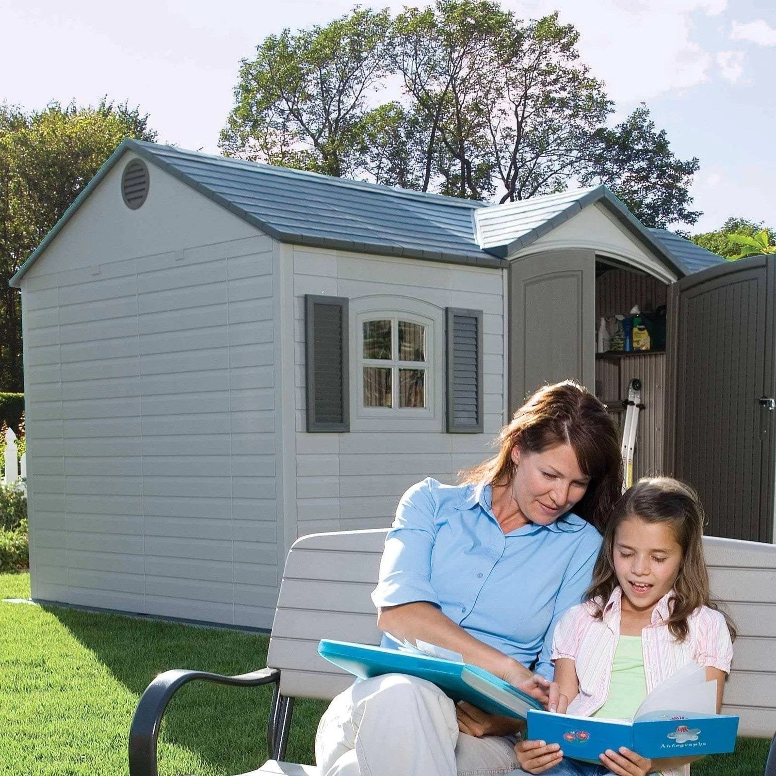 Lifetime Garden Shed – 15 ft. x 8 ft. image 4