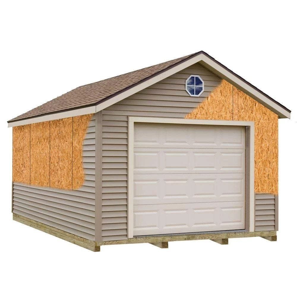 Best barns Greenbriar 12’x24′ Wood Garage Barn Kit-Installation included image 5
