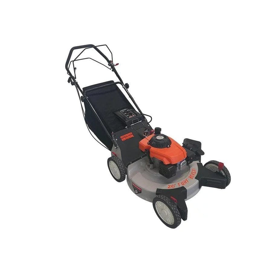 26 in. 208 cc Gas Walk Behind 3-In-1 Wide Area Self Propelled Lawn Mower, Rear Wheel Drive with Blade Brake Clutch image 1