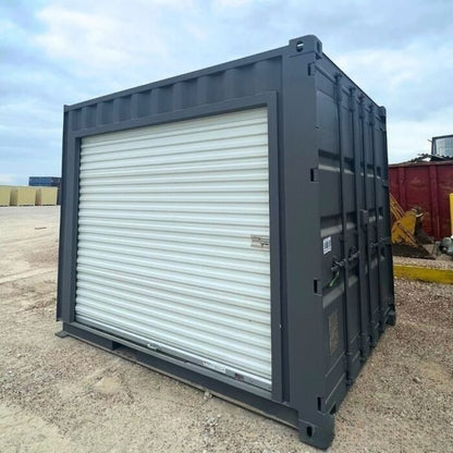 10 Ft Shipping Container With Roll Up Doors available for sale image 2