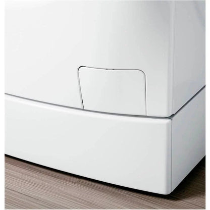 GE – 4.5 Cu. Ft. Stackable Front Load Washer – White image 3