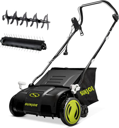 Sun Joe AJ805E 13A Electric Dethatcher & Scarifier, 15 in. image 9