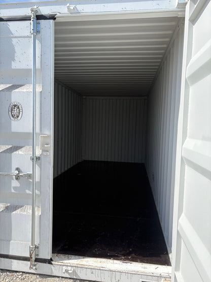 NEW 20ft White Shipping Container image 3