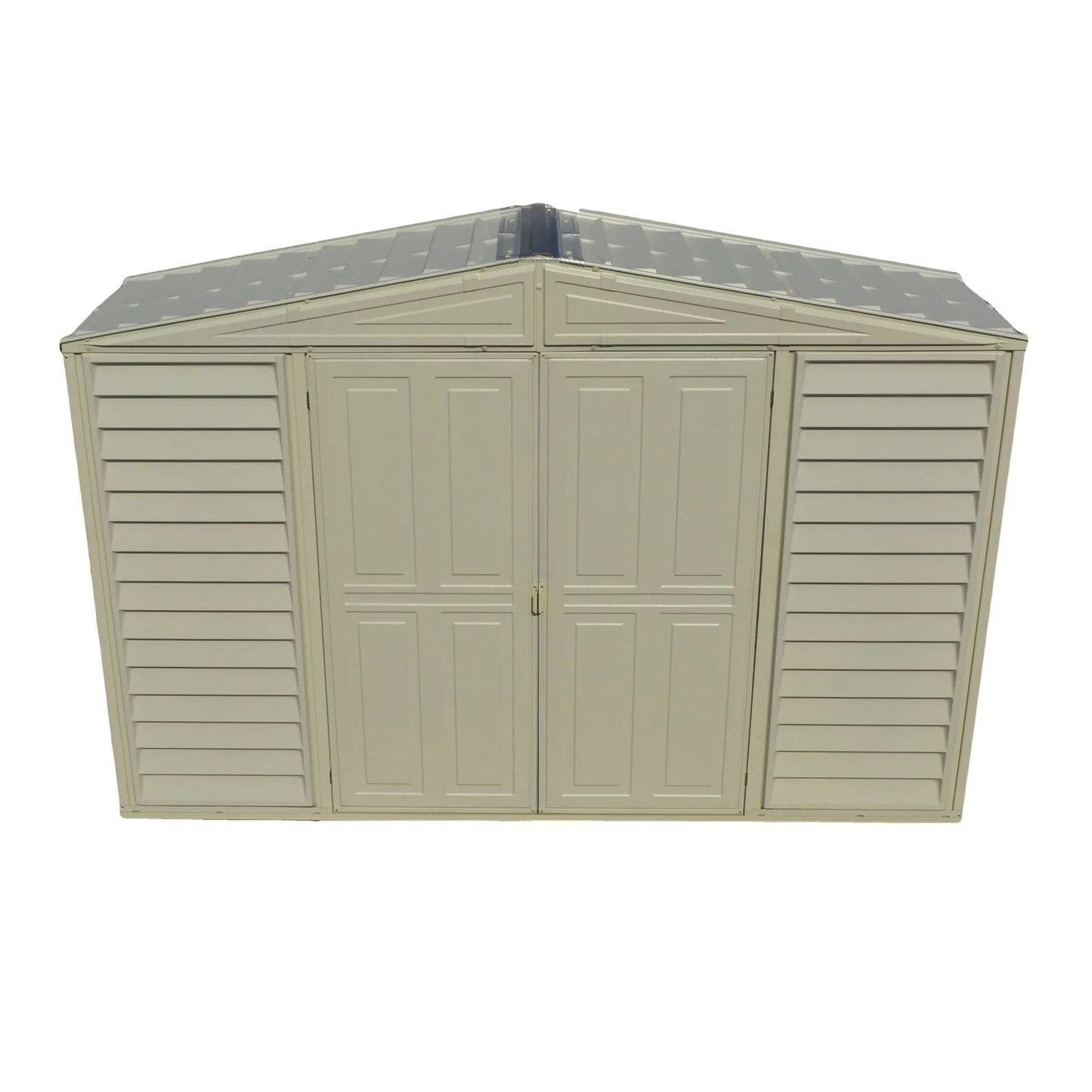 DuraMax 10.5ft x 2.75ft SidePro Vinyl Shed with Foundation Kit image 6
