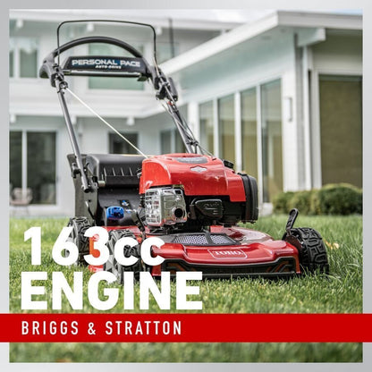 Toro Recycler with Personal Pace 22-in Gas Self-propelled lawn mower with 163-cc Briggs and Stratton Engine image 15