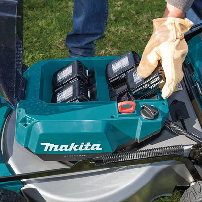 21 in. 18-Volt X2 (36-Volt) LXT Lithium-Ion Cordless Walk Behind Self Propelled Lawn Mower Kit with 4 Batteries (5.0 Ah) image 5