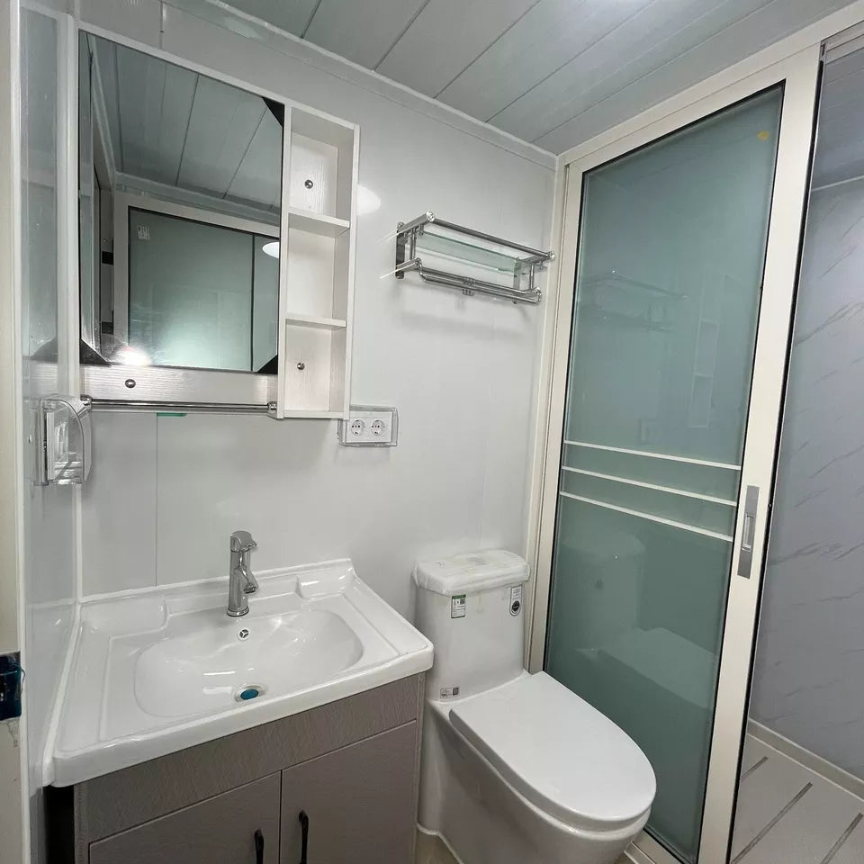 Transportable 2 Bed 1 Bath Expandable Home – Portable Modular Container House image 3