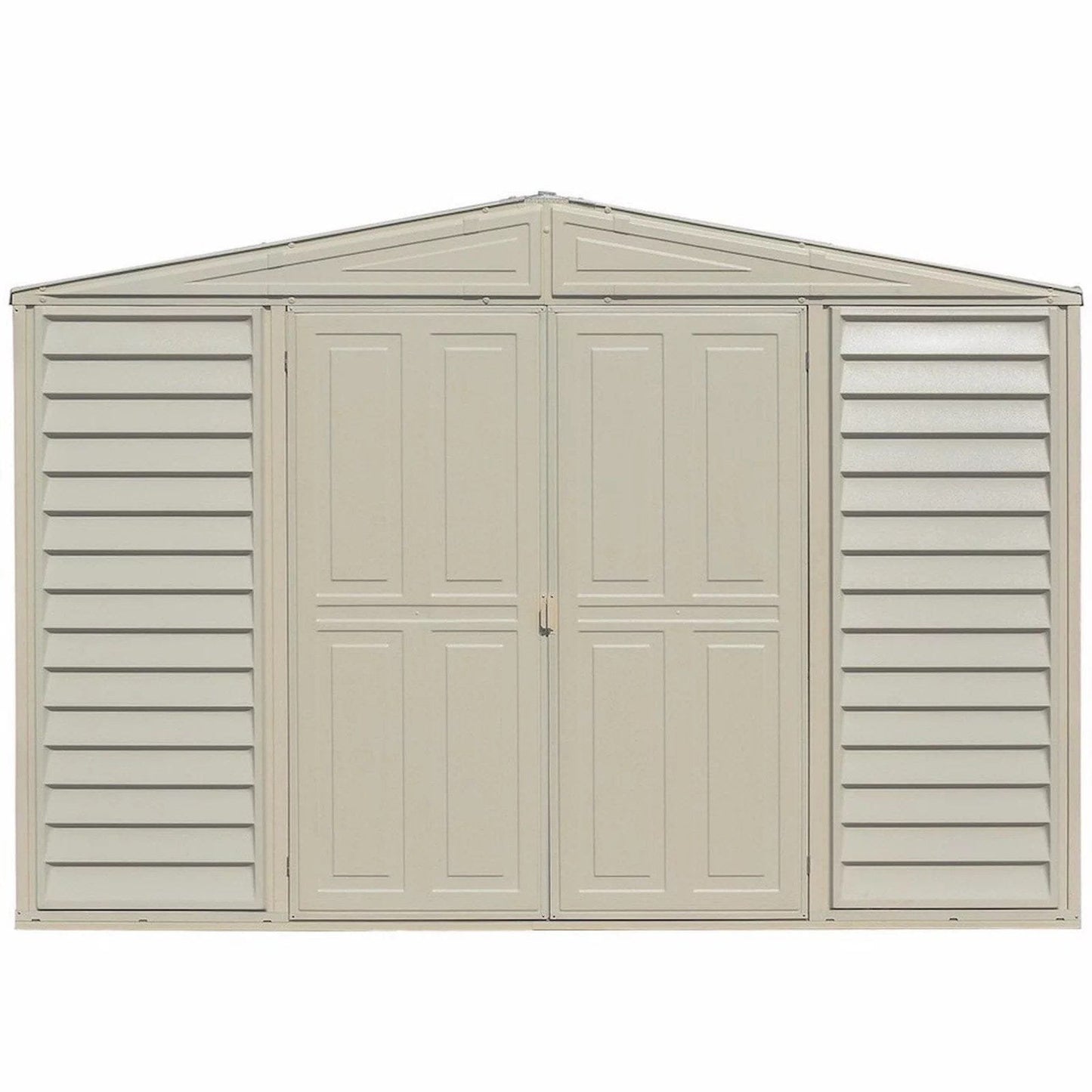 DuraMax 10.5ft x 2.75ft SidePro Vinyl Shed with Foundation Kit image 4