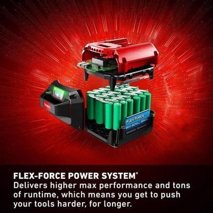 Flex-Force 60V Cordless 2-Tool Combo Kit 22 in. Recycler Walk Behind Lawn Mower & Leaf Blower w/Charger & Batteries image 2