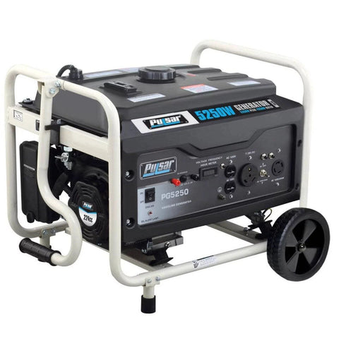 Pulsar 5,250/4,250-Watt Gasoline Powered Recoil Start Portable Generator image 0