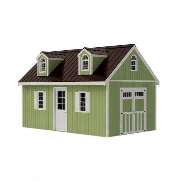 Best barns Hampton 12×24 Wood Storage Shed Kit Installation Included image 5