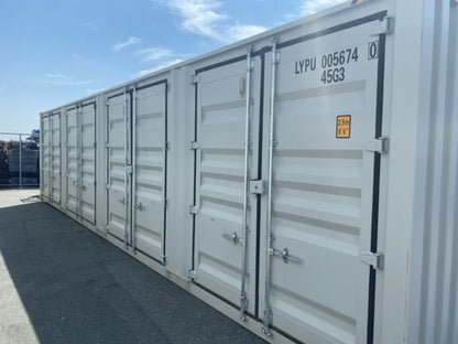 40ft High Cube New Shipping Container open side one trip image 3