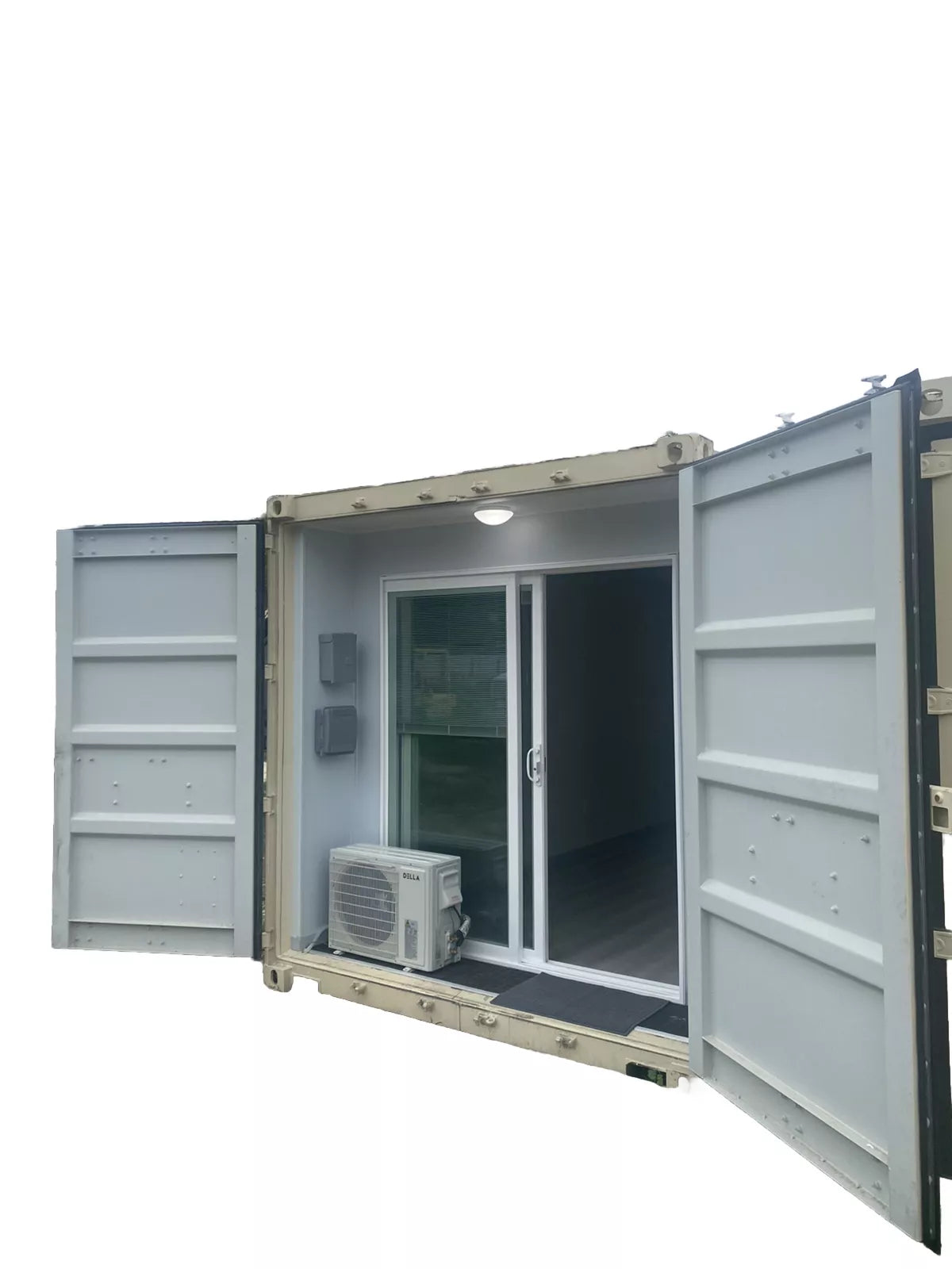 New One Trip 20′ Ft Camouflage Shipping Storage Dry Container Conex image 5