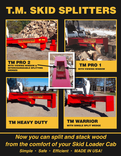 TM Pro 2 Log Splitter Skid Steer Attachment (24”, 30” or 36” Stroke) image 5