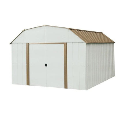 Arrow 10 ft x 14 ft Lexington Galvanized Steel Storage Shed image 0