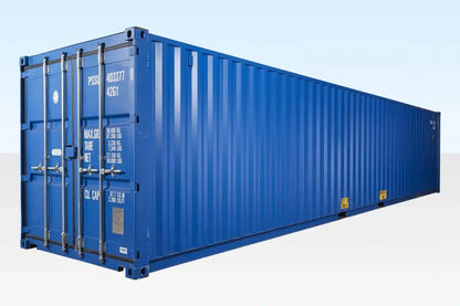 40ft Shipping Container Blue (RAL 5013) image 0