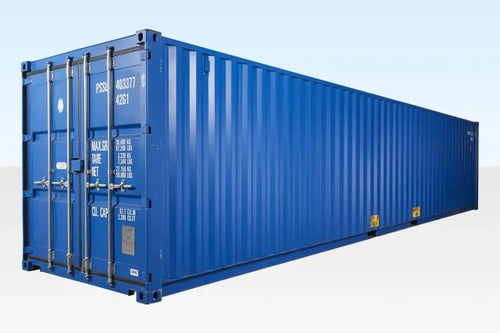 40ft Shipping Container Blue (RAL 5013) image 0
