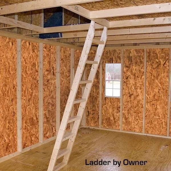 Best barns 12-ft x 20-ft Arlington with Floor Gable Engineered Storage Shed Installation Included image 2