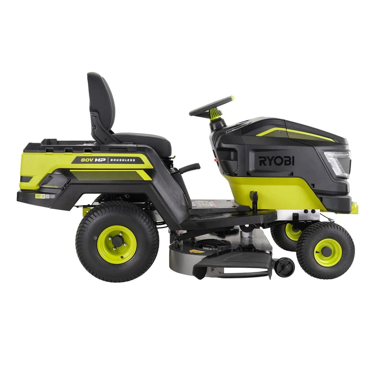 Brushless 80V Hp 46-Inch Cordless Lawn Tractor Battery Powered image 2