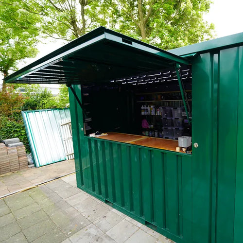 10 Foot Container Green Ral 6005 image 0