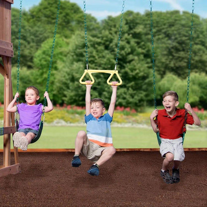 Backyard Discovery Caribbean Cedar Swing Set image 6