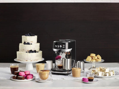 Breville The Bambino Plus Espresso Machine, Black Truffle-BES500BTR1BUS1 image 1