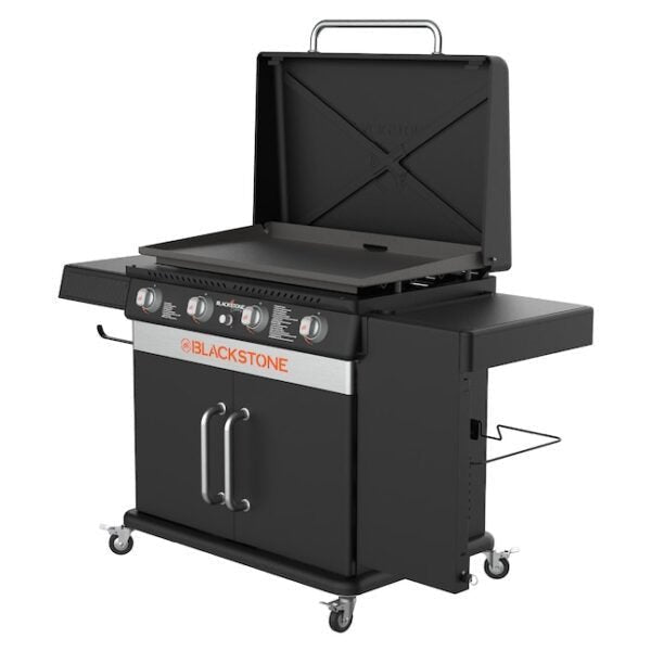 Blackstone 36-in Culinary Cabinet Griddle with Side Table: Versatile Outdoor Cooking in Stainless Steel image 11