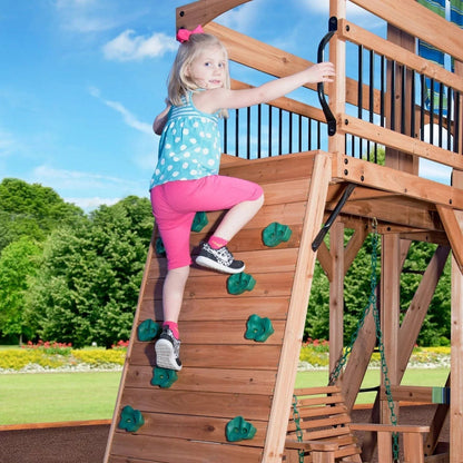 Backyard Discovery Caribbean Cedar Swing Set image 9