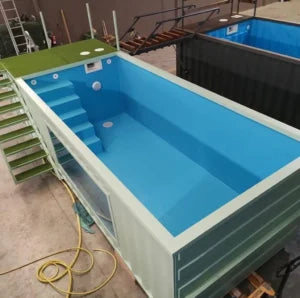 30Ft Shipping Container Swimming Pool image 0
