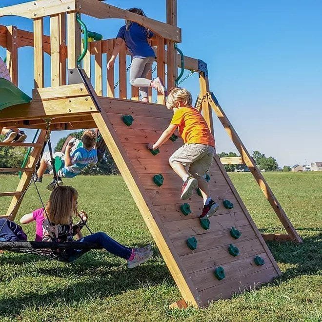 Backyard Discovery Endeavor Cedar Swing Set image 4