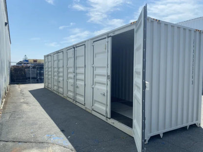 40ft High Cube New Shipping Container open side one trip image 2