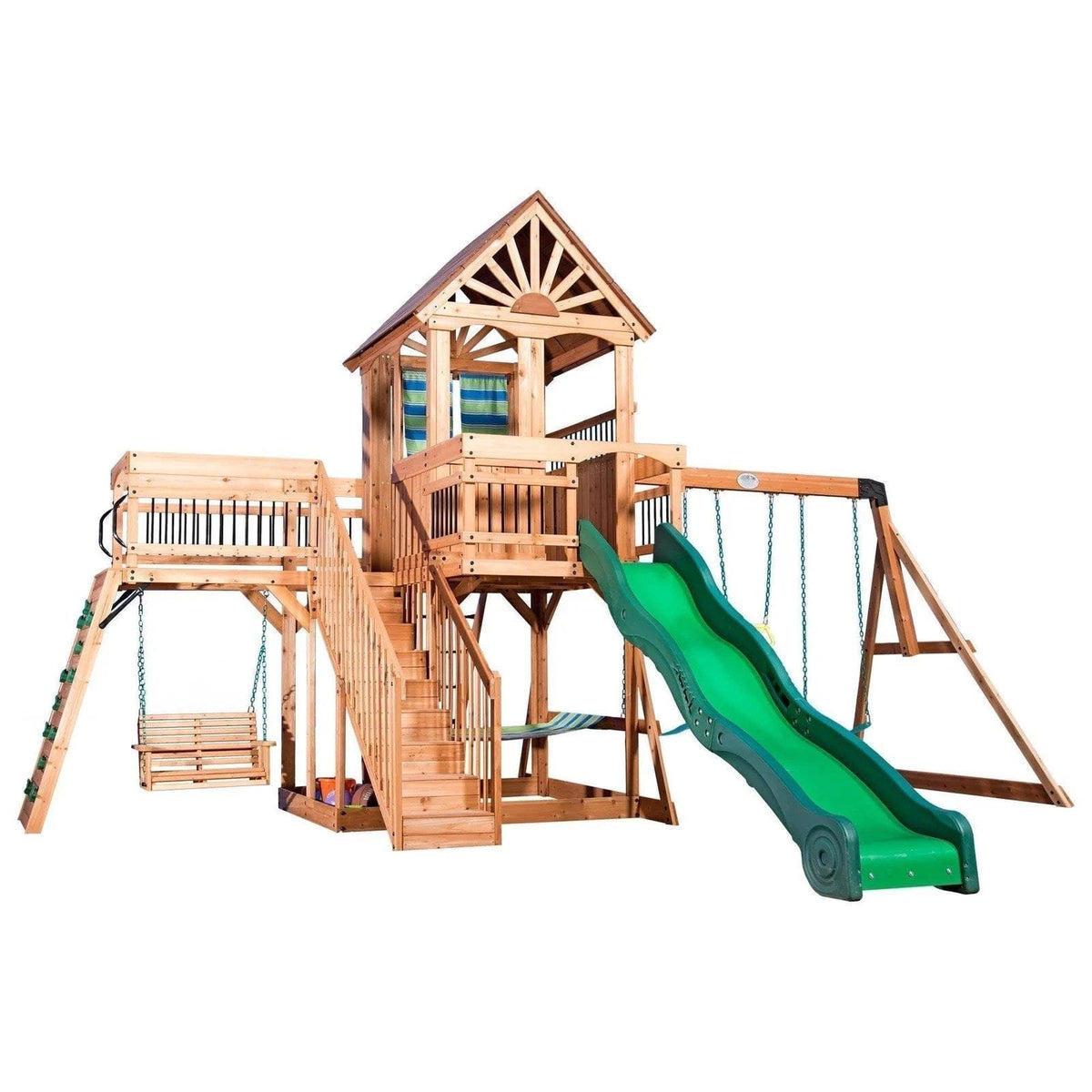 Backyard Discovery Caribbean Cedar Swing Set image 3