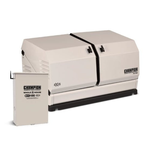 Champion 14-kW aXis Home Standby Generator with 100-Amp Whole House Switch (CA) image 0